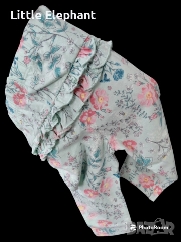 Клинче за 6-9 мес мом baby мента горски принт,Англия/ново