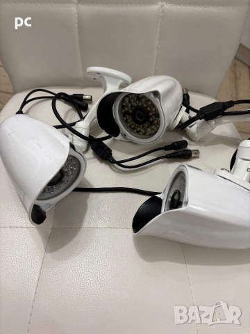 Външна метална Камера за видеонаблюдение с нощно виждане 3 бр