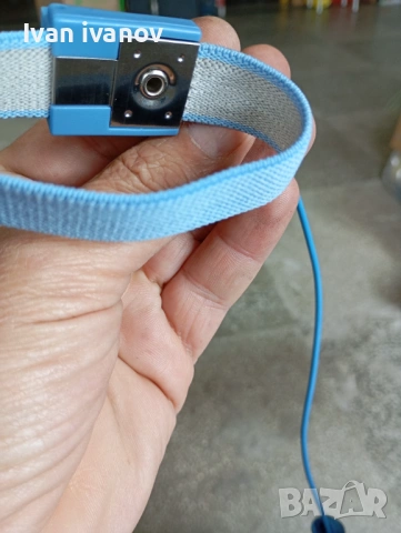 Антистатична лента за ръка, снимка 3 - Части и Платки - 54026795