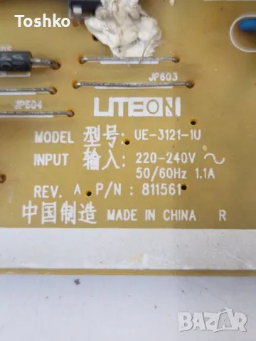 TOSHIBA 40L2453D Main board L2300REV:1.03A.01 Power board UE-3121-1U , снимка 6 - Части и Платки - 49829947