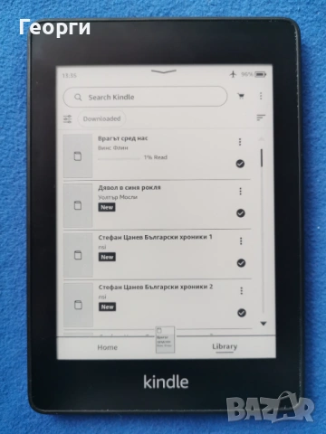 Kindle Paperwhite 10 Gen. PQ94WIF WiFi, Bluetooth, 6in, с подсветка, снимка 3 - Електронни четци - 53393883