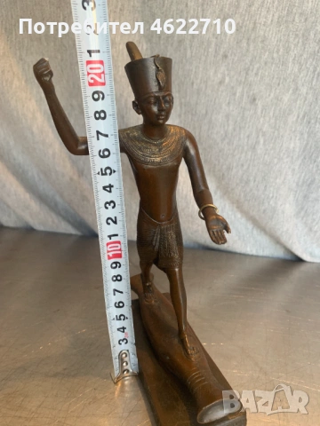 фигура статуетка тутанкамон , снимка 8 - Антикварни и старинни предмети - 53405531