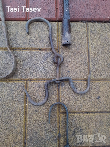 Ръжен за жар, вериги за огнище и ченгел., снимка 4 - Други - 44697737
