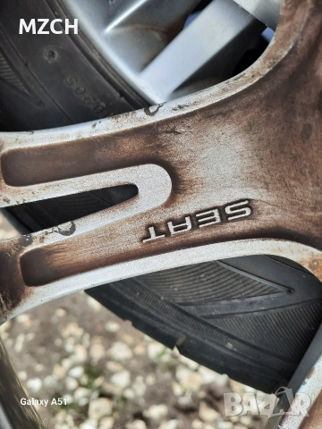 ляти джанти с гуми 5×100,СЕАТ, 15цола , снимка 8 - Гуми и джанти - 54119876