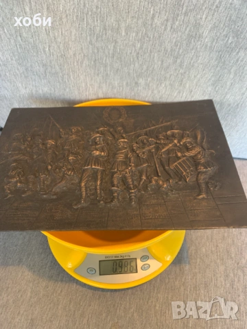 месингово пано , снимка 7 - Антикварни и старинни предмети - 53849773