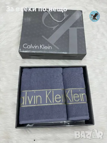 Calvin Klein🔝Versace Луксозни Хавлии - 2бр. в кутия - Налични Различни Цветове Код D2154, снимка 4 - Хавлиени кърпи - 49423496