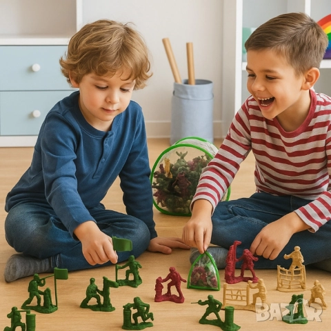 Комплект войници в раница Military Series, снимка 2 - Други - 52152724