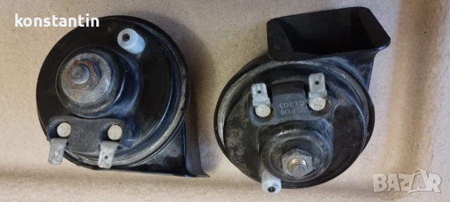 КОМПЛЕКТ КЛАКСОНИ ОТ МЕРЦЕДЕС В, снимка 2 - Части - 52213578