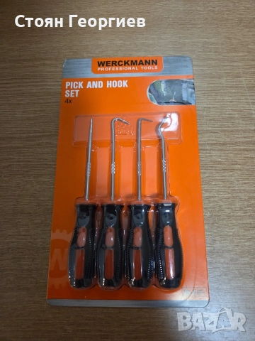 Комплект инструменти Werckmann,4 части, снимка 2 - Други инструменти - 52794969