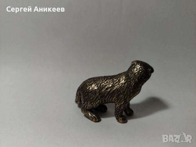 Бронзова статуетка "Котка", снимка 3 - Колекции - 51527286