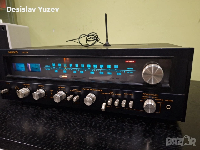 Nikko 7075, снимка 3 - Ресийвъри, усилватели, смесителни пултове - 53687878
