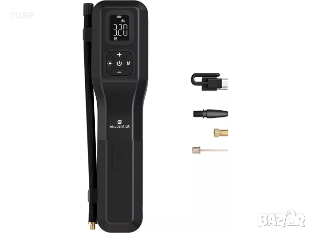 НОВА! Акумулаторна помпа за сгъстен въздух авто-вело-мото Premium, снимка 2 - Аксесоари за велосипеди - 53967054