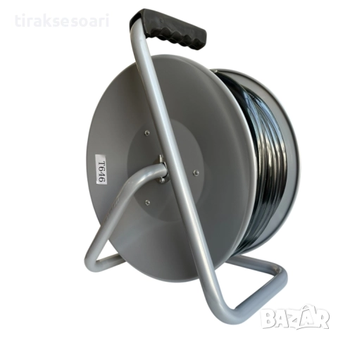 Удължител макара 50 метра 2x2.5mm² с 4 контакта T646, снимка 2 - Други инструменти - 52529685