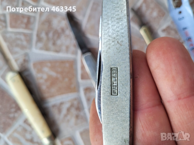 Нож, джобно ножче-7, снимка 4 - Антикварни и старинни предмети - 51632420