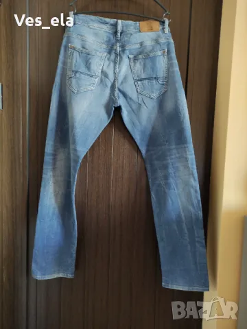 мъжки дънки с лека еластичност WE DENIM, снимка 2 - Дънки - 49035827