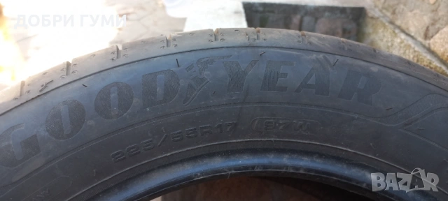 225 55 17 GOODYEAR 2БР. ДОТ22, снимка 9 - Гуми и джанти - 53628793