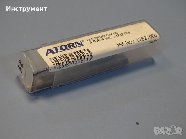 Борщанга със сменяемa пластинa лява ATORN Е06 SWUCL02-AMS boring bar 12232795, снимка 6 - Други инструменти - 46658306