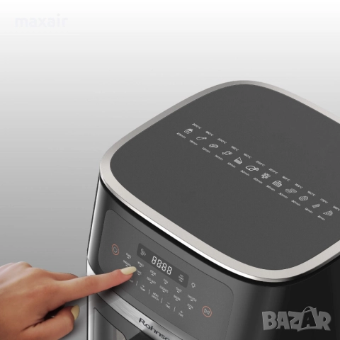 Фритюрник Airfryer Rohnson R-2867 * Гаранция 2 години, снимка 3 - Фритюрници - 51987913