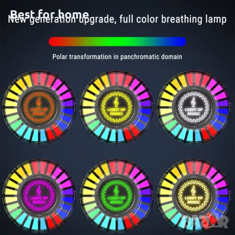 Мини диска лампа- - за автомобил, камион за дома- ММВ F5, снимка 7 - Други - 49779531