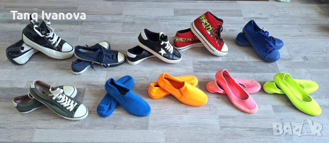 Голям лот Дамски обувки обща цена 50 лв