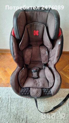 Стол за кола Kikka Boo Major Black + Isofix (9-36кг.), снимка 4 - Столчета за кола и колело - 46138160