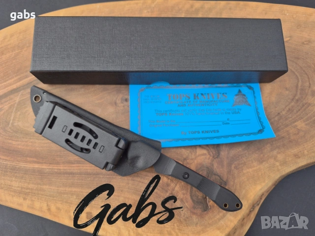 Тактически нож TOPS KNIVES Rapid Strike X-020,фултанг, снимка 8 - Ножове - 53377038