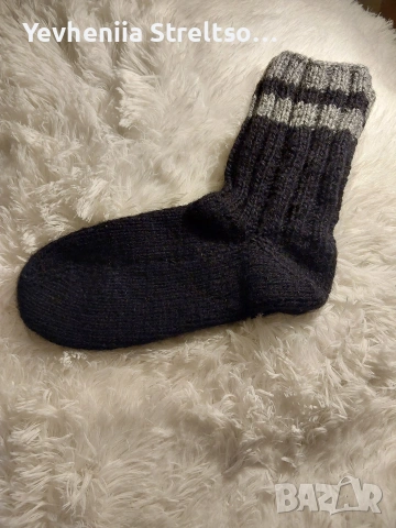 Носки тёплые ручной работы , снимка 4 - Други - 53406469