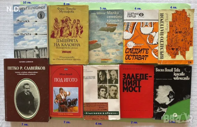 Българска художествена литература, снимка 1 - Художествена литература - 49154650