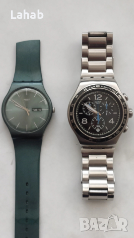 Голям хронограф Swatch Irony + подарък