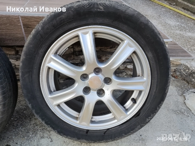 Джанти SUBARU 16 цола 2 броя с летни гуми
