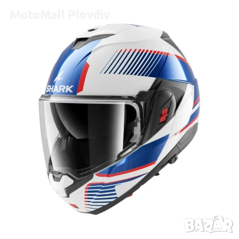 Каска Shark Oxo Sikter White Chrome Blue