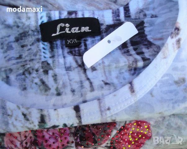 3XL Нова блуза Lian, снимка 9 - Тениски - 46435906