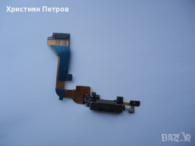 Лентов кабел + захранване + микрофон + iPhone 4