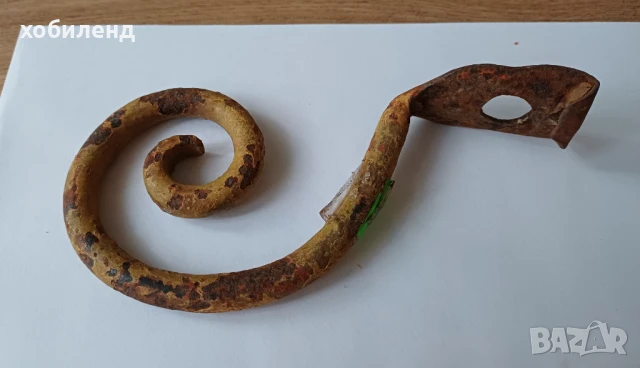 Възрожденски ръчно кован елемент, снимка 2 - Антикварни и старинни предмети - 51230059