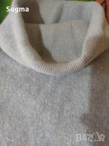 Много меко, светлосиньо полу, снимка 2 - Блузи с дълъг ръкав и пуловери - 53813378