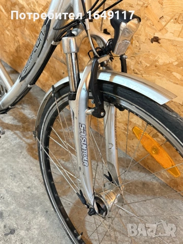 28цола Simplon META алуминиев дамски градски велосипед колело[27ck-SRAM], снимка 3 - Велосипеди - 53872897