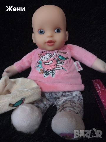Кукла с меко тяло Zapf Creation Baby Annabell , снимка 3 - Кукли - 45495206