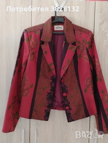 цветно дамско сако