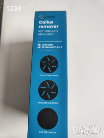 Електрическа пила за пети Luxicare, снимка 2 - Друга електроника - 53916643