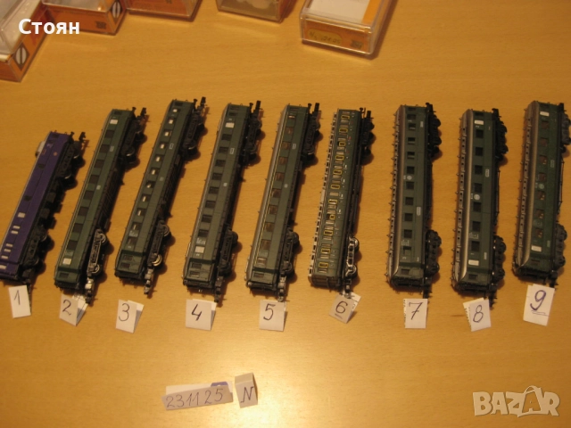 Вагони АРНОЛД (западна Германия) мащаб 1:160 N, снимка 6 - Колекции - 52510342