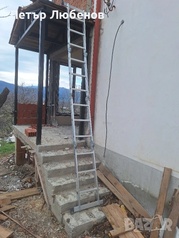 Алуминиева стълба, снимка 2 - Други инструменти - 53095330