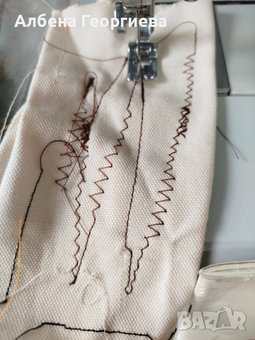 Метална шевна машина RICCAR, снимка 8 - Шевни машини - 53698665