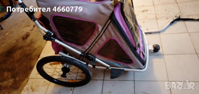 количка ремарке за колело , снимка 3 - Велосипеди - 52627034