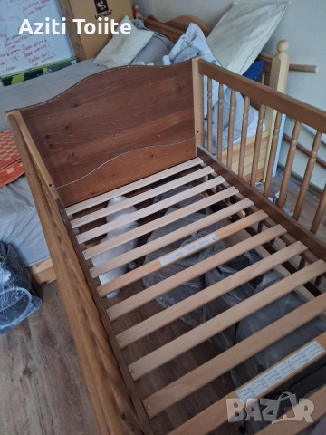 детско легло масив, снимка 4 - Бебешки легла и матраци - 52918170