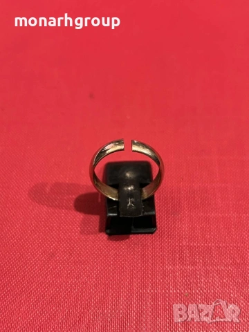 Златен пръстен 9К /сцепен/, снимка 3 - Пръстени - 53654393