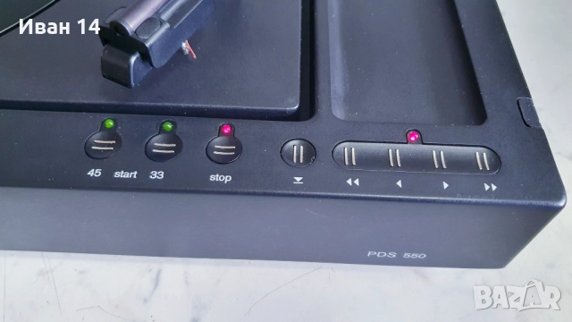 Braun PDS-550 Грамофон HiFi , снимка 2 - Грамофони - 51777882