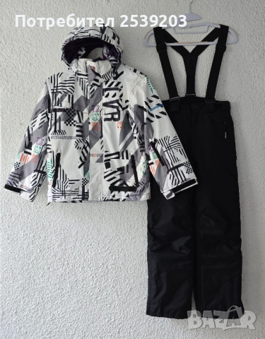 Детски ски екип 9-10 години, снимка 11 - Зимни спортове - 53809509