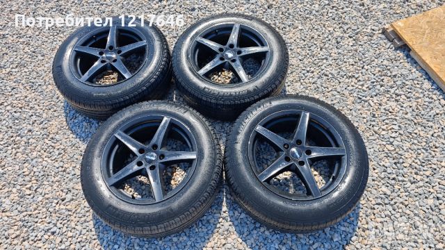 Лизинг TBi 17''Cr-v 225 65 17 Джанти+KAPSEN Нови Гуми DOT1223 Honda, снимка 1 - Гуми и джанти - 46566543