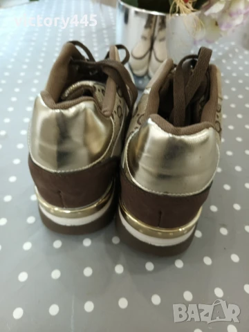 Дамски обувки,кецове с вградена платформа , снимка 2 - Маратонки - 50575291