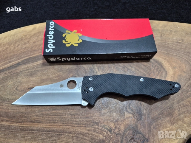 Сгъваем нож Spyderco YoJumbo C253, снимка 3 - Ножове - 52939643